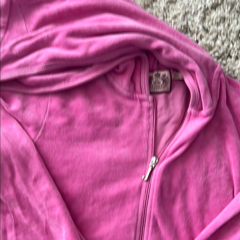 Juicy Couture Women's Velour Hoodie(M) and Jogger (P) - Picture 2 of 4